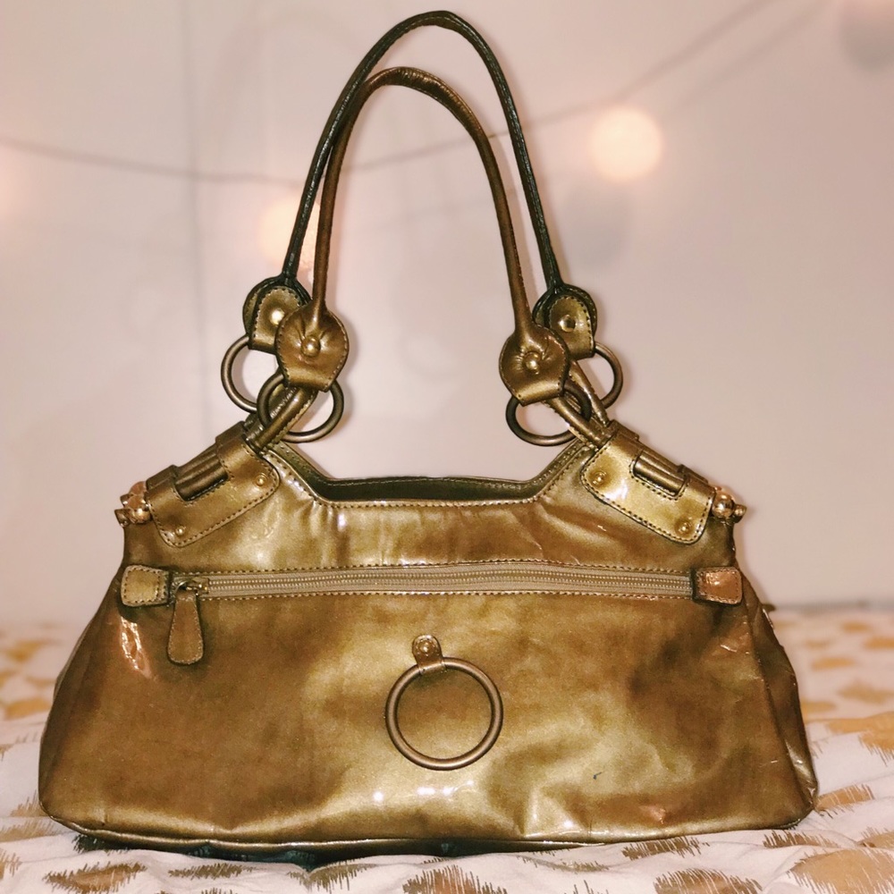 Golden VanEli purse. (Barely used)